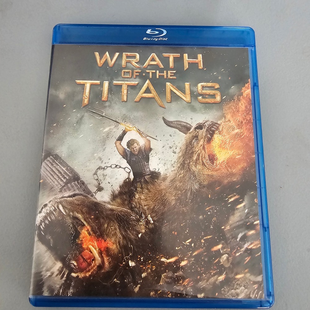Wrath of the Titans Blu-ray 2012 Action Fantasy Sam Worthington Liam Neeson